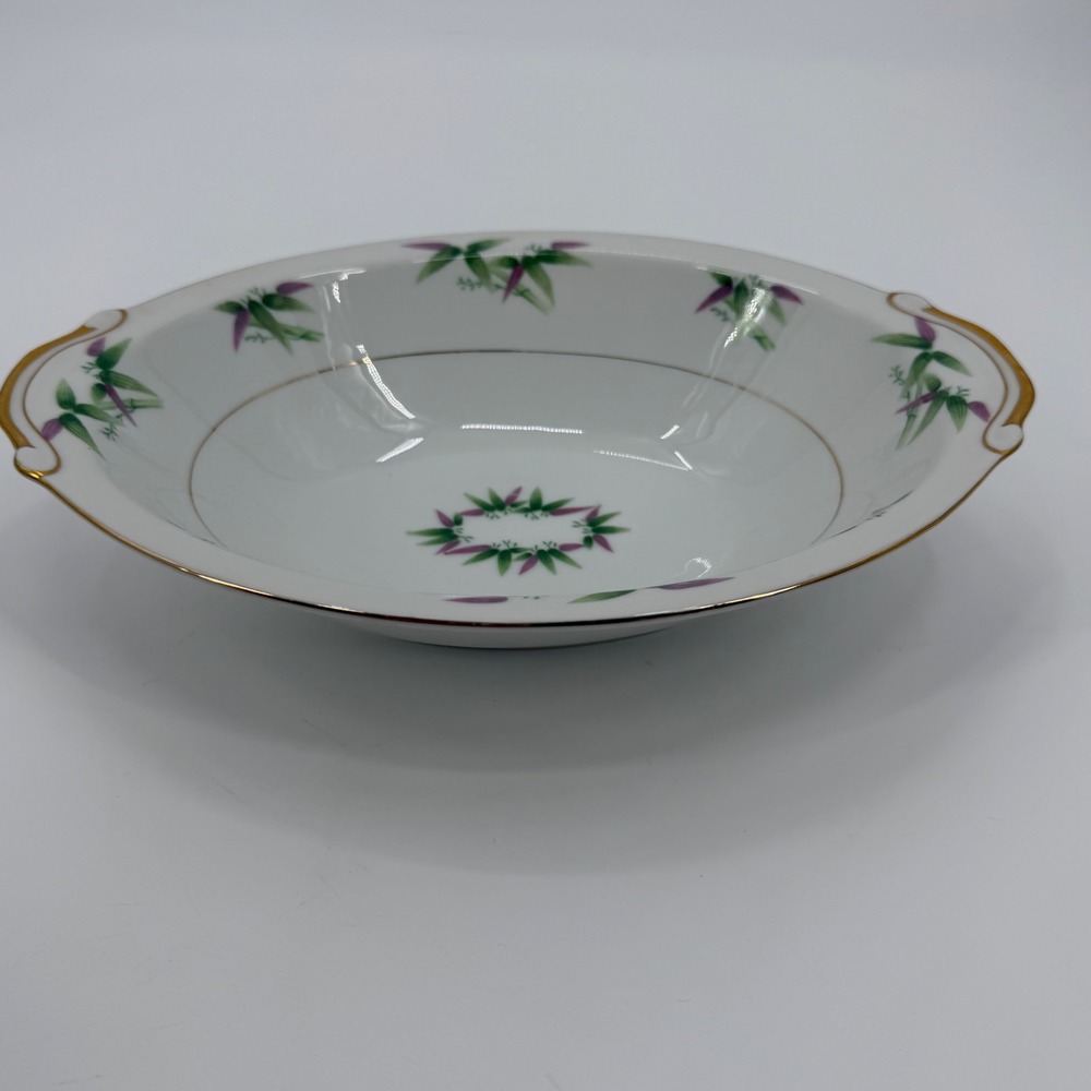 Harmony House Mandarin Fine‎ China Oval Handled Vegetable serving Bowl  Vintage